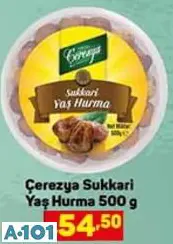 ÇEREZYA SUKKARİ YAŞ HURMA